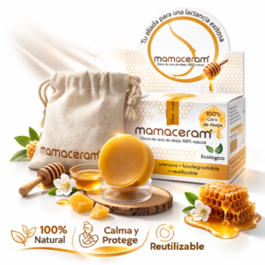 MAMACERAM Discos cera de abeja